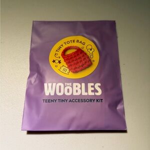 Woobles Tiny Tote Bag accessory kit